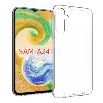 Силиконов гръб ТПУ ултра тънък за Samsung Galaxy A24 4G SM-A245F кристално прозрачен 